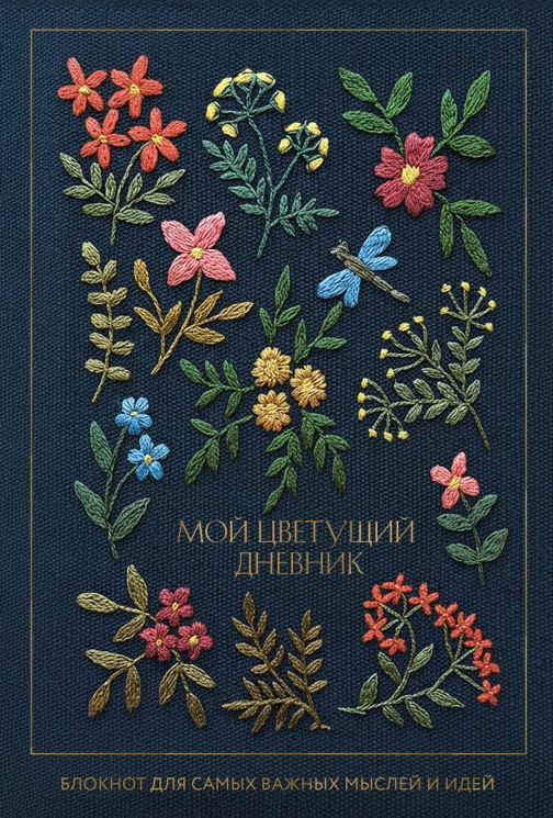 Мой цветущий дневник. Блокнот для самых важных мыслей и идей. 64 л.