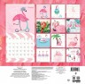 Фламинго. Календарь настенный на 2021 год