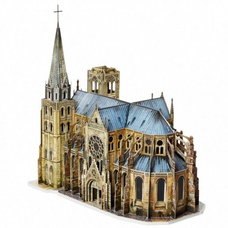 Сборная модель из картона "Готический собор"