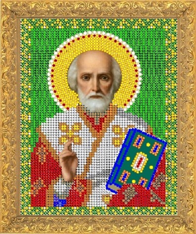Набор для вышивания бисером Святой Николай Угодник