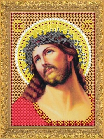 Набор для вышивания бисером Святой Спас в терновом венце