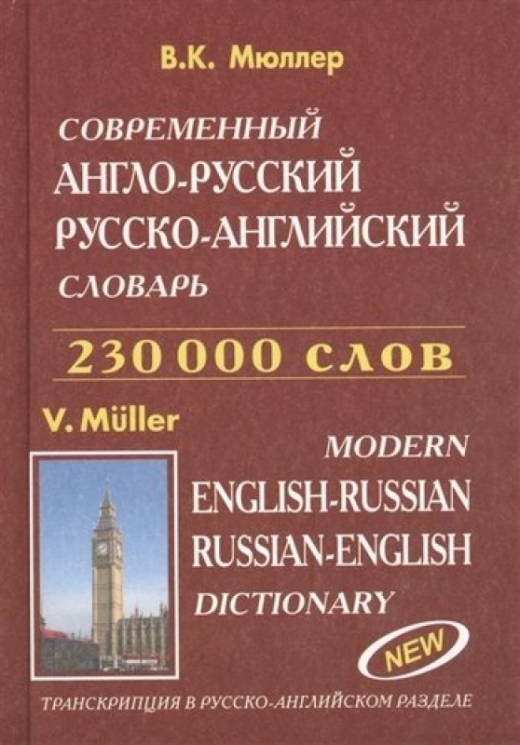 Современный англо-русский и русско-английский словарь 230000 слов