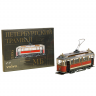 Сборная модель из картона "Петербургский трамвай"