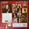 Леонардо да Винчи. Календарь настенный на 2024 год