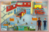 Пожарная команда. Интерактивная детская энциклопедия с магнитами. В коробке