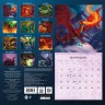 Драконы. Календарь настенный на 2021 год