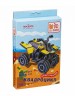 Объемный пазл. Сборная игрушка "Квадроцикл". Материал: картон + изолон. Формат: mini