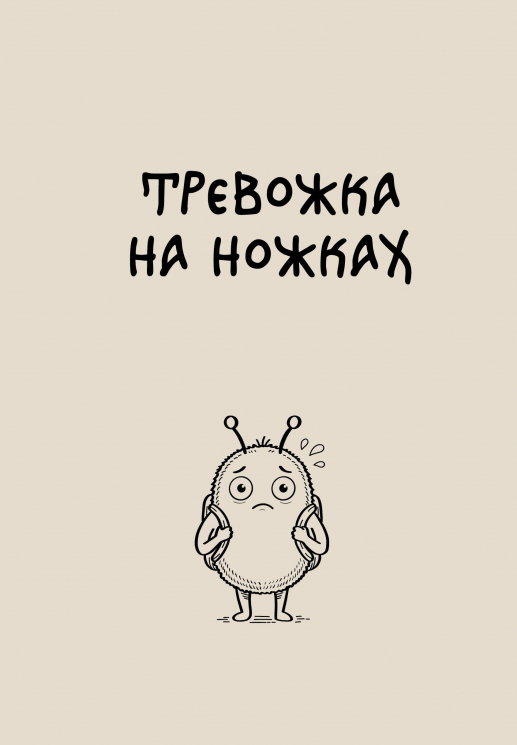 Блокнот. Тревожка на ножках