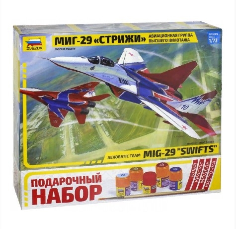 Подарочный набор. Самолет МиГ-29 Стрижи