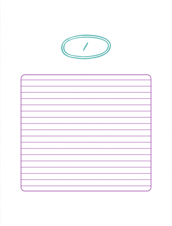 Твой день, твои записи! Блокнот в линейку с корейской практичностью