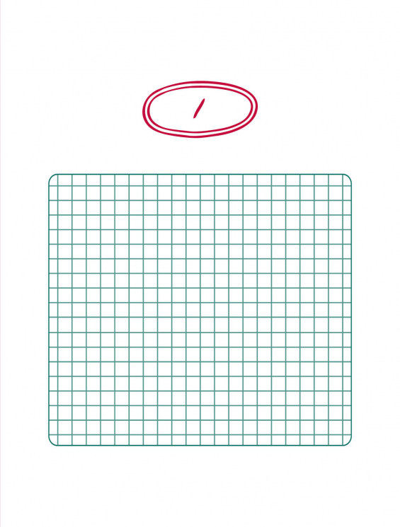 Твой день, твои записи! Блокнот в клетку с корейской практичностью