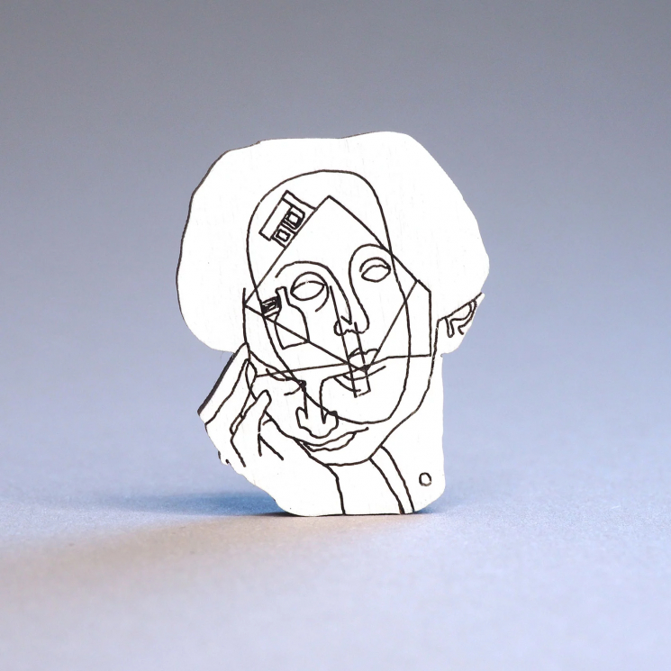 Брошка Голова-дом