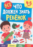 Все, что должен знать ребёнок 4-5 лет