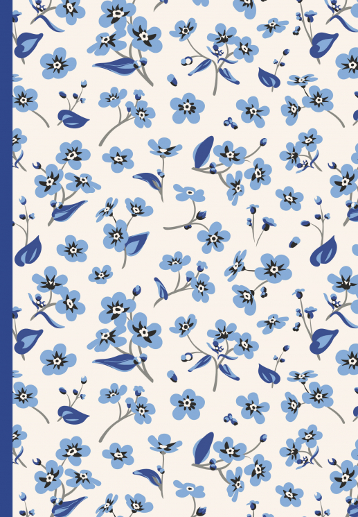 Сад забытых мыслей. Цветочный орнамент. Ежедневник недатированный