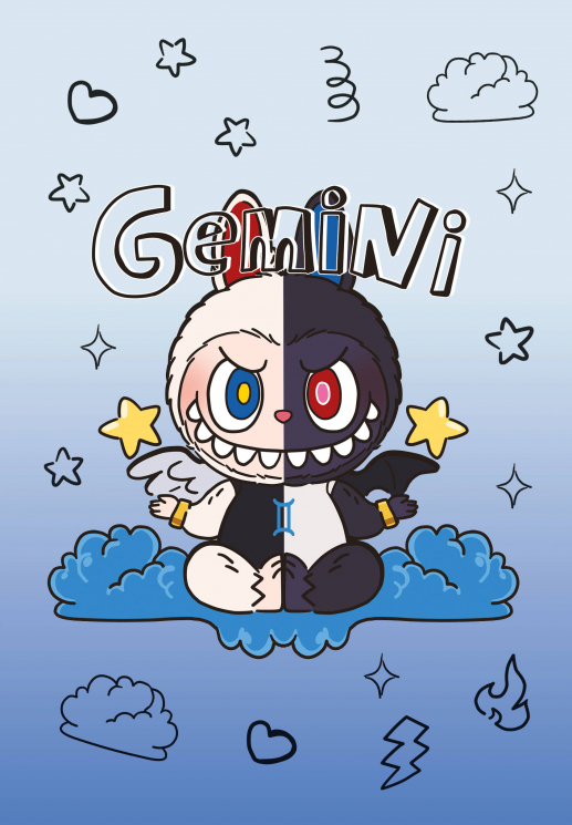 The Monsters. Астрологический блокнот Близнецы. Лабубу