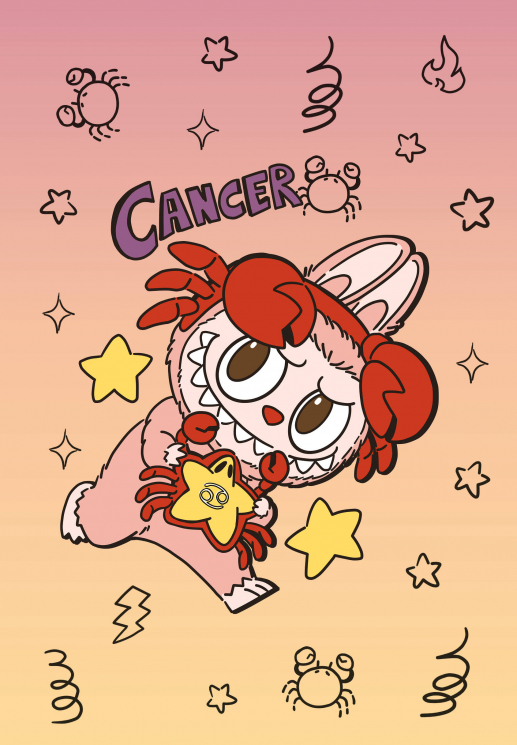 The Monsters. Астрологический блокнот Рак. Лабубу