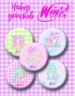 Winx. Набор значков. 6 штук