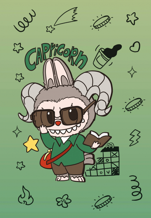 The Monsters. Астрологический блокнот Козерог. Лабубу