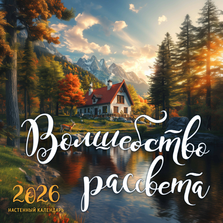 Волшебство рассвета. Календарь настенный на 2026 год