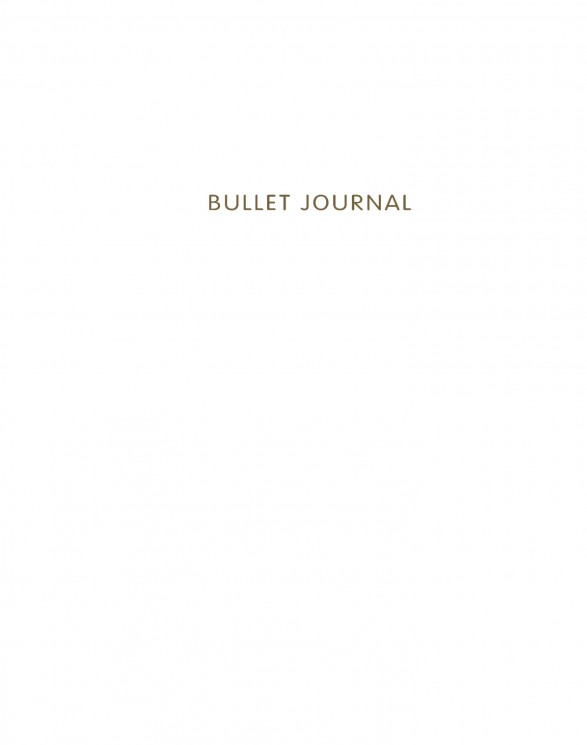 Bullet Journal (Белый) 162x210мм, твердая обложка, пружина, блокнот в точку, 120 стр.