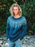 Исландские бесшовные пуловеры с кокеткой-лопапейса