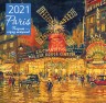 Париж — город искусств. Календарь настенный на 2021 год