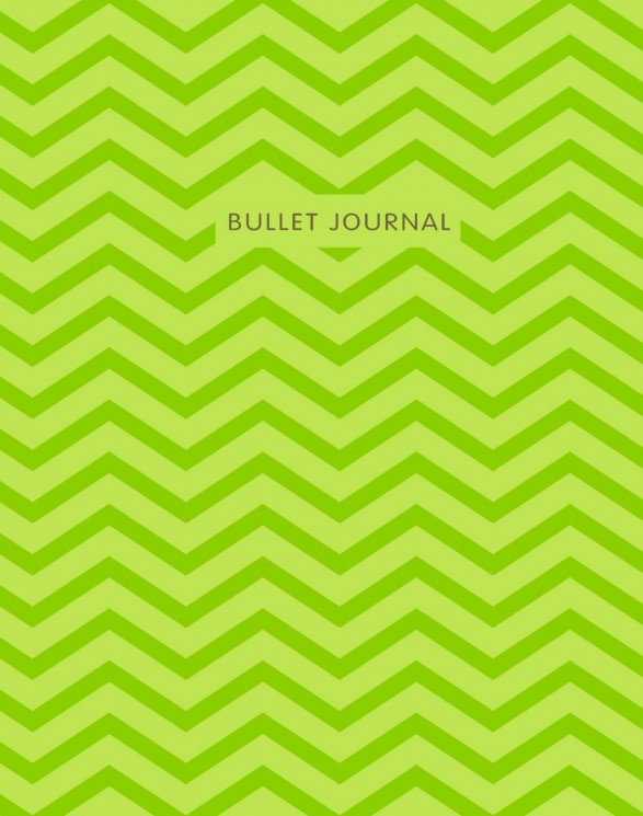 Bullet Journal (Зеленый) 162x210мм, твердая обложка, пружина, блокнот в точку, 120 стр.