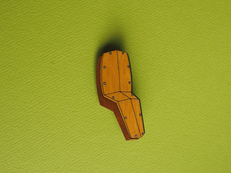 Брошка Гроб. Перспектива Балкон Мане