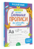 Новые большие прописи для подготовки к школе. Русский язык
