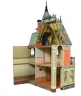 Сборная модель из картона Кукольный Дом-3