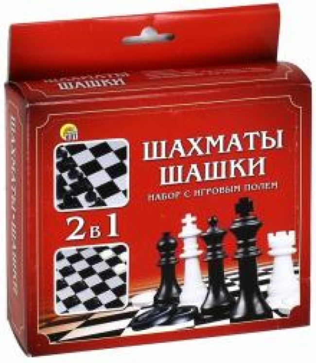 Шахматы, Шашки (в коробке + европодвес с полями)