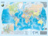 Карта мира. В новых границах. Политическая и физическая
