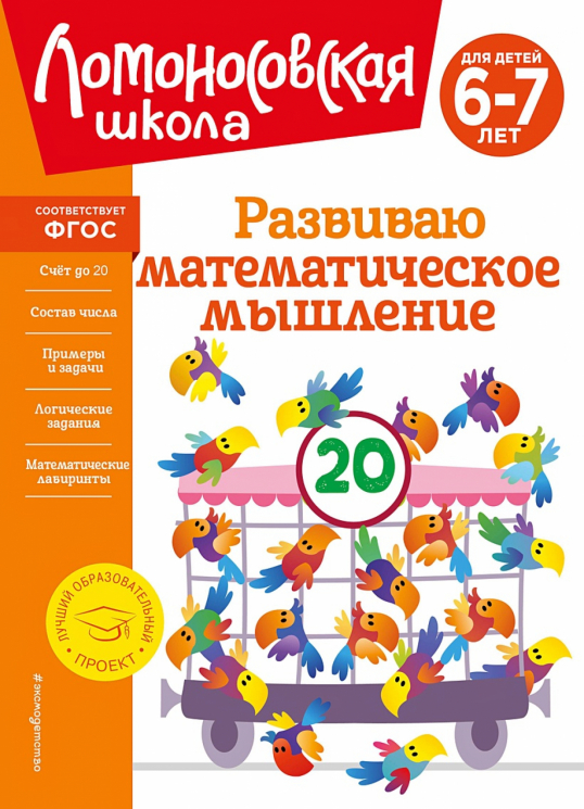 Развиваю математическое мышление. 6-7 лет