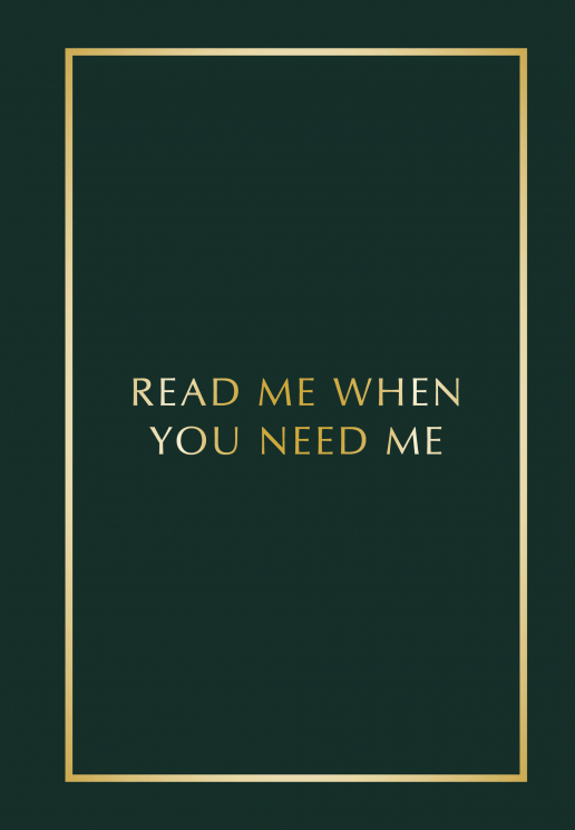 Блокнот с подсказками для писем любимому человеку. Read Me When You Need Me. Напишите, упакуйте, подарите!