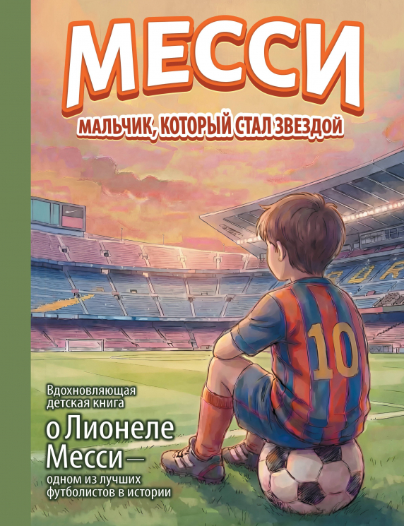 Месси. Мальчик, который стал звездой. Вдохновляющая детская книга о Лионеле Месси - одном из лучших футболистов в истории