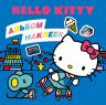 Hello Kitty. Альбом наклеек синий. 100 штук